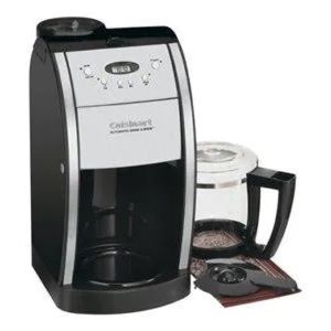 Cuisinart DGB-550BKP1 Automatic Coffeemaker Grind & Brew, 12-Cup Glass, Black
